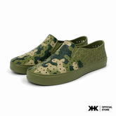 KHKSHOES ONE - GREEN CAMOU ลายทหาร รองเท้ายาง EVA Shoes กันน้ำ เบาสบาย