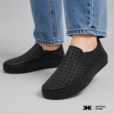 KHKSHOES ONE - BLACK สีดำ รองเท้ายาง EVA Shoes กันน้ำ เบาสบาย