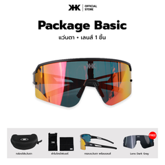 KHK SHADES เเว่นตากันแดด Package Start ฟรี เลนส์Granite พร้อมอุปกรณ์ครบเซ็ต