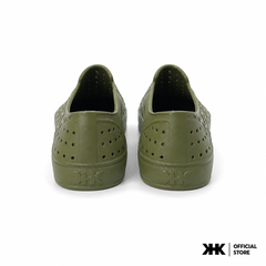KHKSHOES ONE - GREEN CAMOU  ลายทหาร รองเท้ายาง EVA Shoes กันน้ำ เบาสบาย