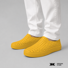 KHKSHOES ONE - YELLOW สีเหลือง (สีพิเศษ) รองเท้ายาง EVA Shoes กันน้ำ เบาสบาย