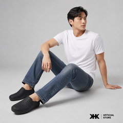 KHKSHOES ONE - BLACK  สีดำ รองเท้ายาง EVA Shoes กันน้ำ เบาสบาย