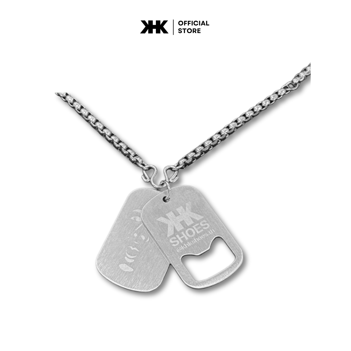 KHK Dog Tag สร้อย พร้อม ที่เปิดขวด KHK