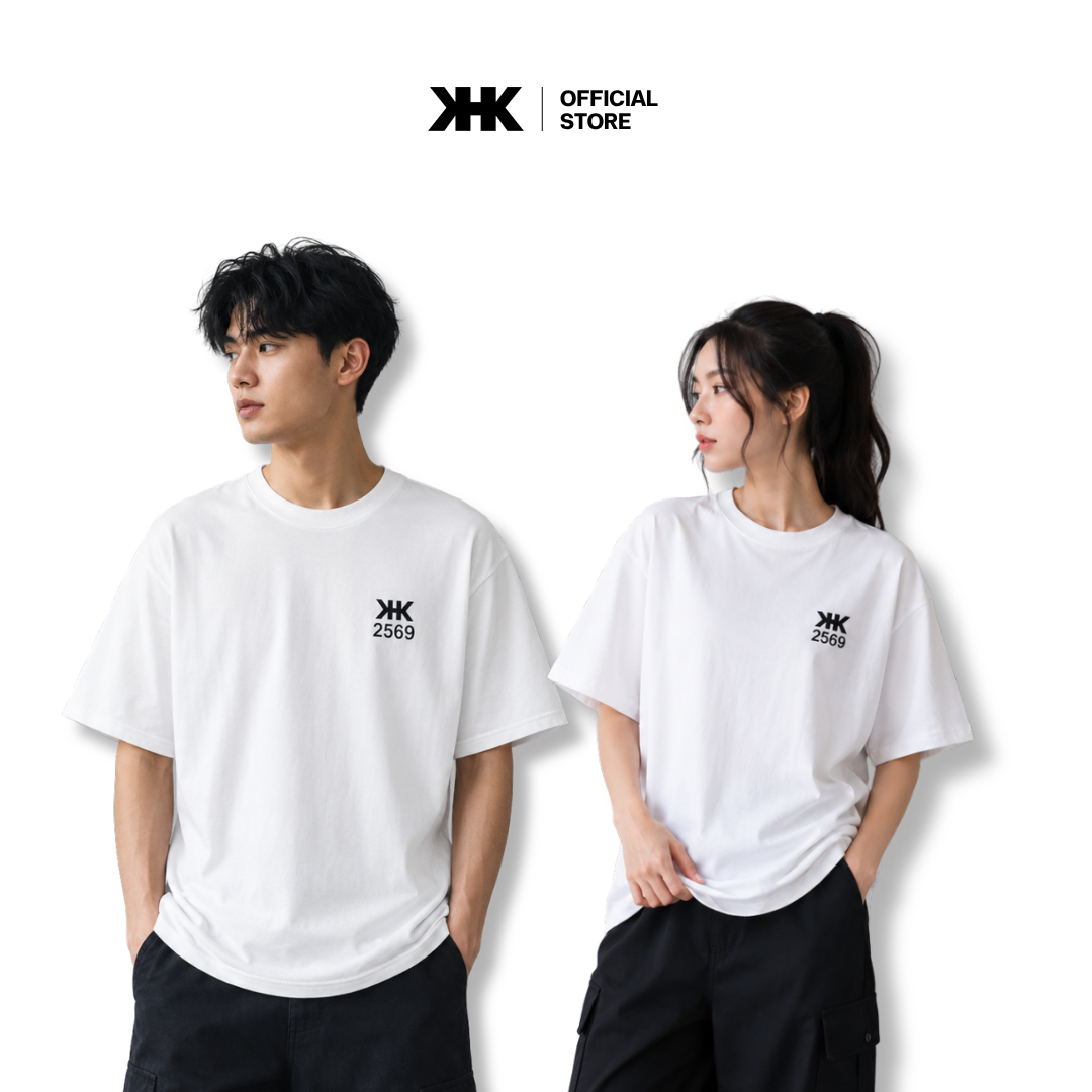 KHK T-Shirt เสื้อ2569 Oversize - Unisex - เสื้อยืด พรีเมี่ยม cotton