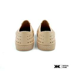 KHKSHOES ONE - BEIGE สีเบจ รองเท้ายางeva evashoes  กันน้ำ เบาสบาย