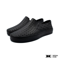 KHKSHOES ONE - BLACK  สีดำ รองเท้ายางeva evashoes  กันน้ำ เบาสบาย