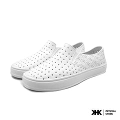 KHKSHOES ONE - WHITE  สีขาว รองเท้ายางeva evashoes  กันน้ำ เบาสบาย