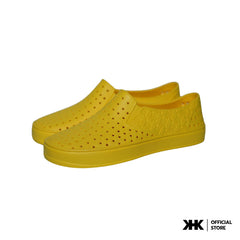KHKSHOES ONE - YELLOW สีเหลือง (สีพิเศษ) รองเท้ายางeva evashoes  กันน้ำ เบาสบาย
