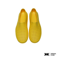KHKSHOES ONE - YELLOW สีเหลือง (สีพิเศษ) รองเท้ายางeva evashoes  กันน้ำ เบาสบาย