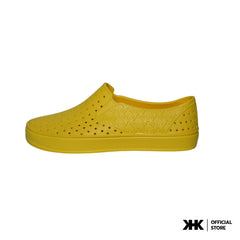 KHKSHOES ONE - YELLOW สีเหลือง (สีพิเศษ) รองเท้ายางeva evashoes  กันน้ำ เบาสบาย